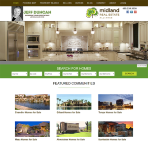 Real Estate Website Design Work